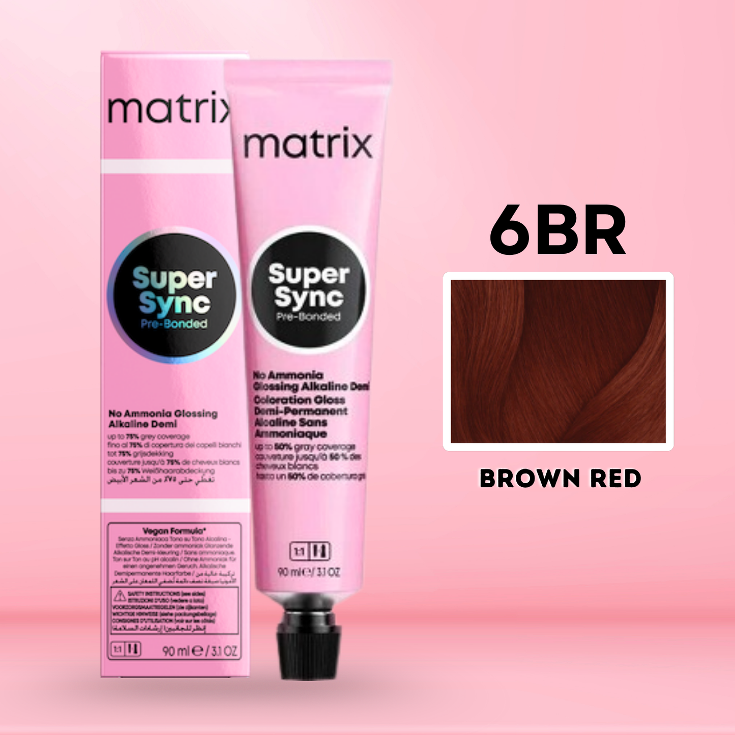 Matrix Super Sync Pre-Bonded Alkaline Demi-Permanent Hair Color