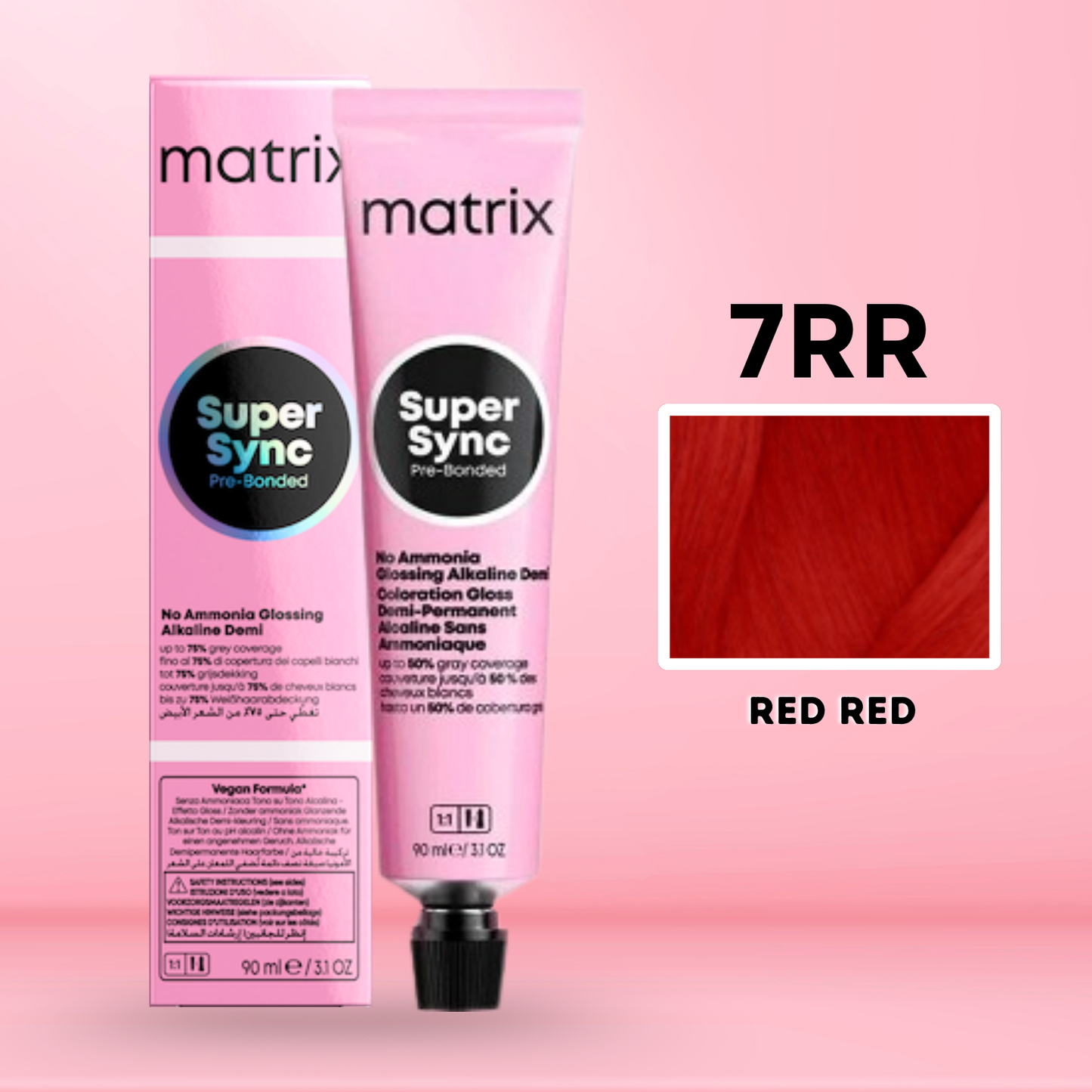 Matrix Super Sync Pre-Bonded Alkaline Demi-Permanent Hair Color