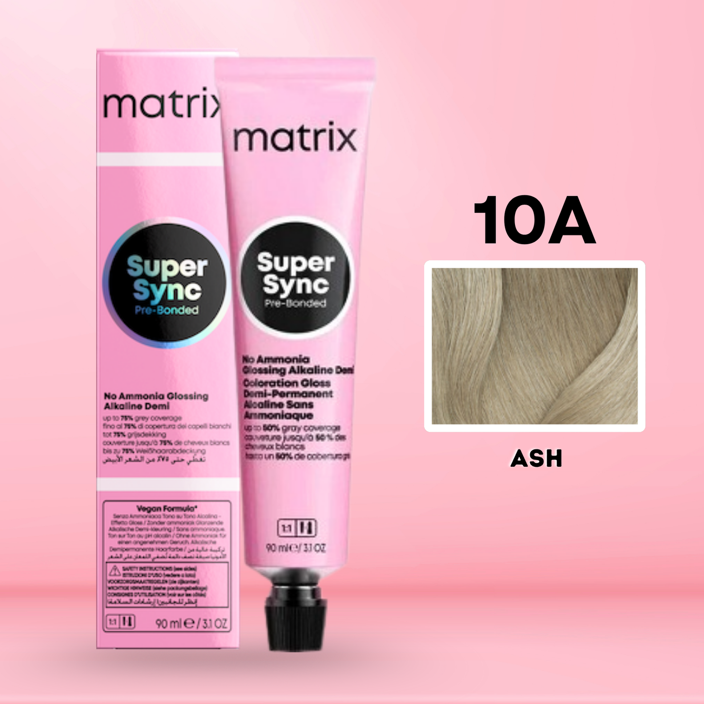 Matrix Super Sync Pre-Bonded Alkaline Demi-Permanent Hair Color