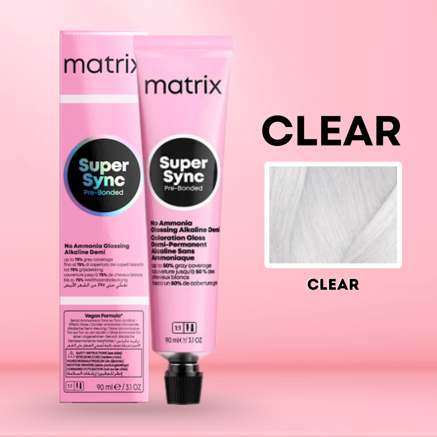 Matrix Super Sync Pre-Bonded Alkaline Demi-Permanent Hair Color