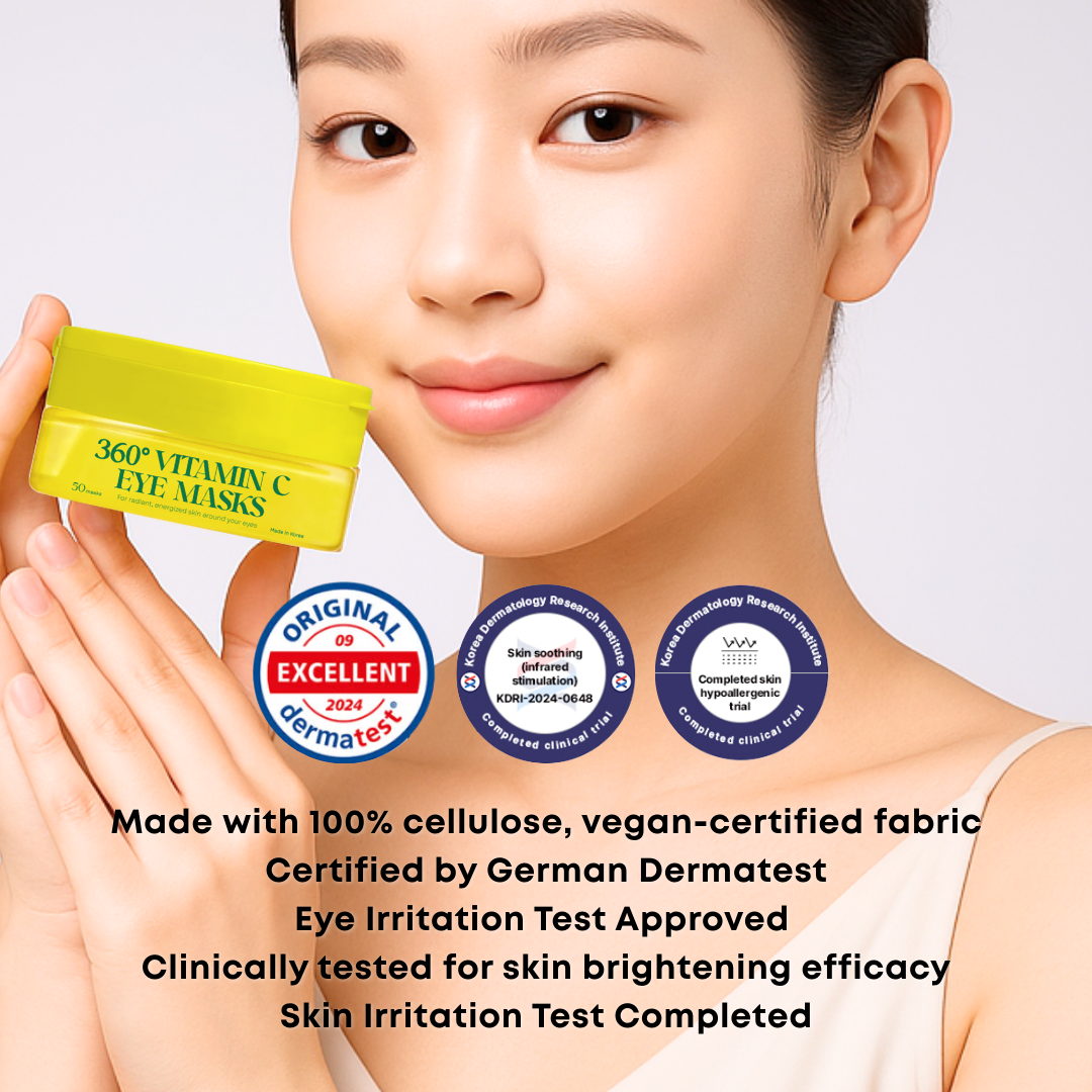 SOMISOME 360° Vitamin C Eye Masks 50 Masks