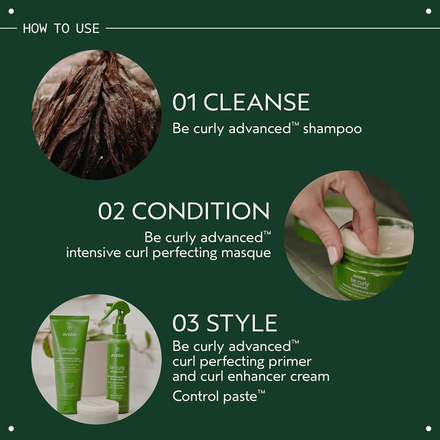 Aveda Be Curly Advanced Shampoo & Conditioner Duo