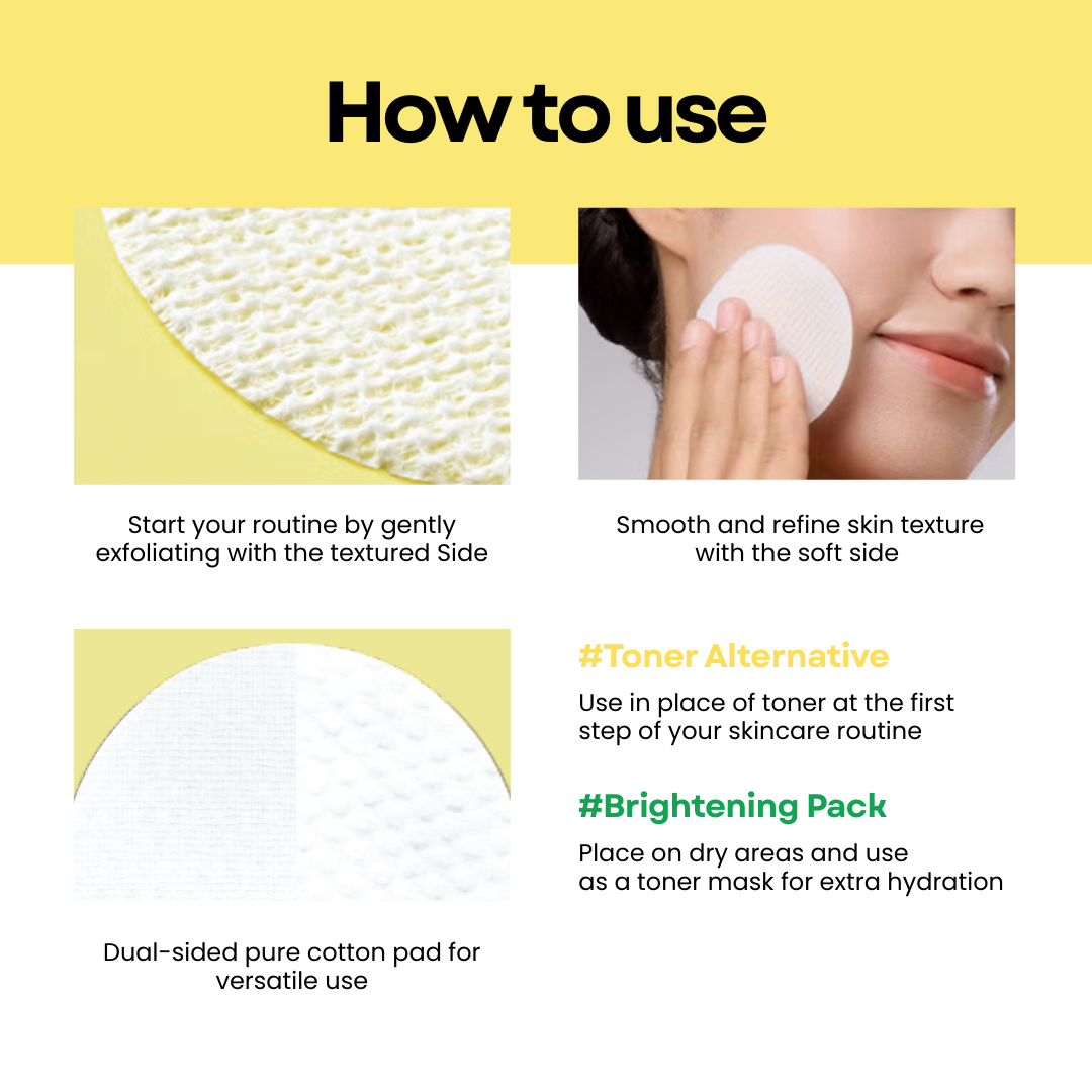 Green Tangerine Radiant Tone Up Pads 50 Pads