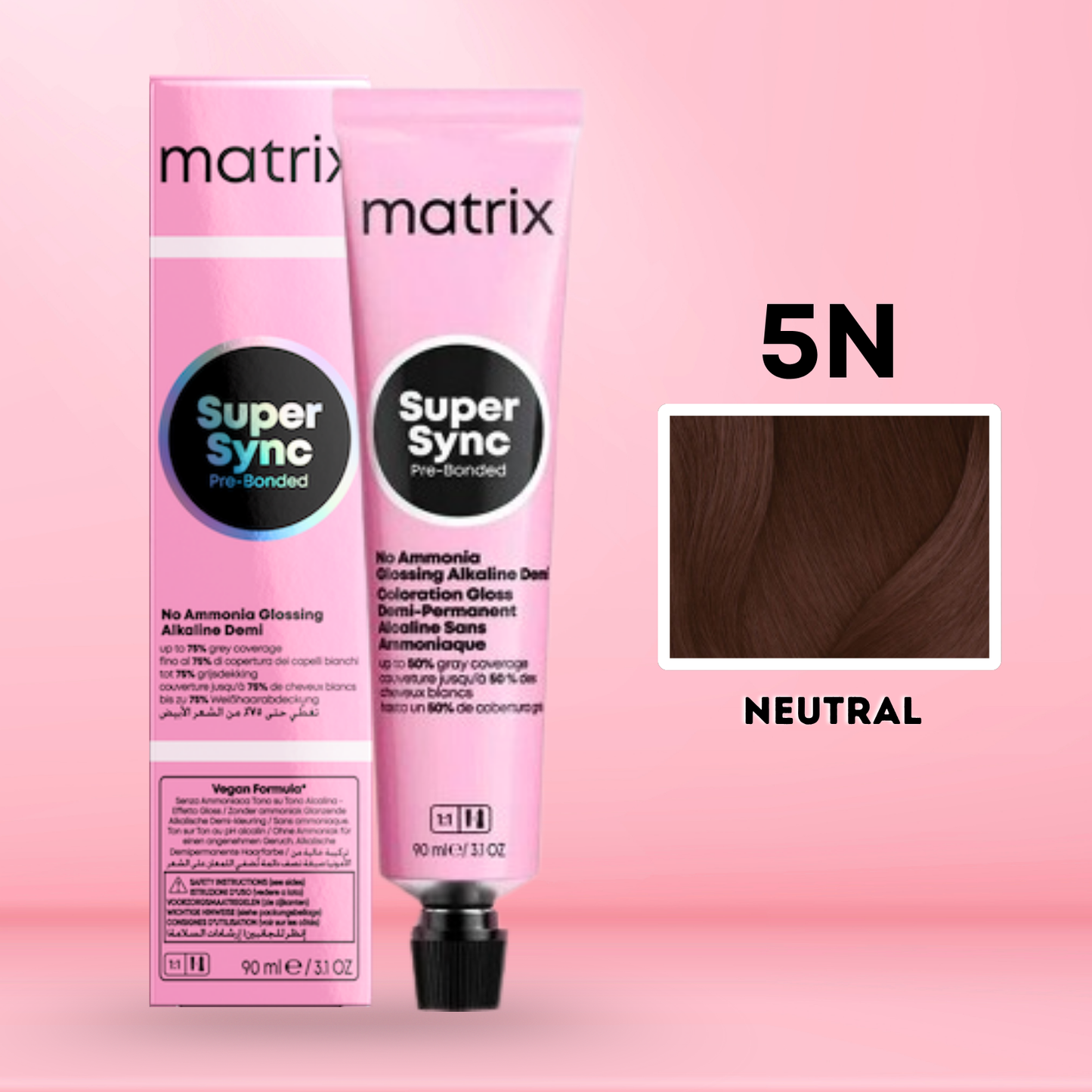 Matrix Super Sync Pre-Bonded Alkaline Demi-Permanent Hair Color