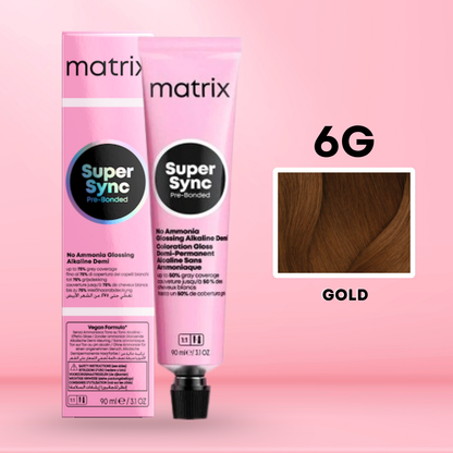 Matrix Super Sync Pre-Bonded Alkaline Demi-Permanent Hair Color