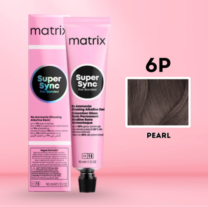 Matrix Super Sync Pre-Bonded Alkaline Demi-Permanent Hair Color