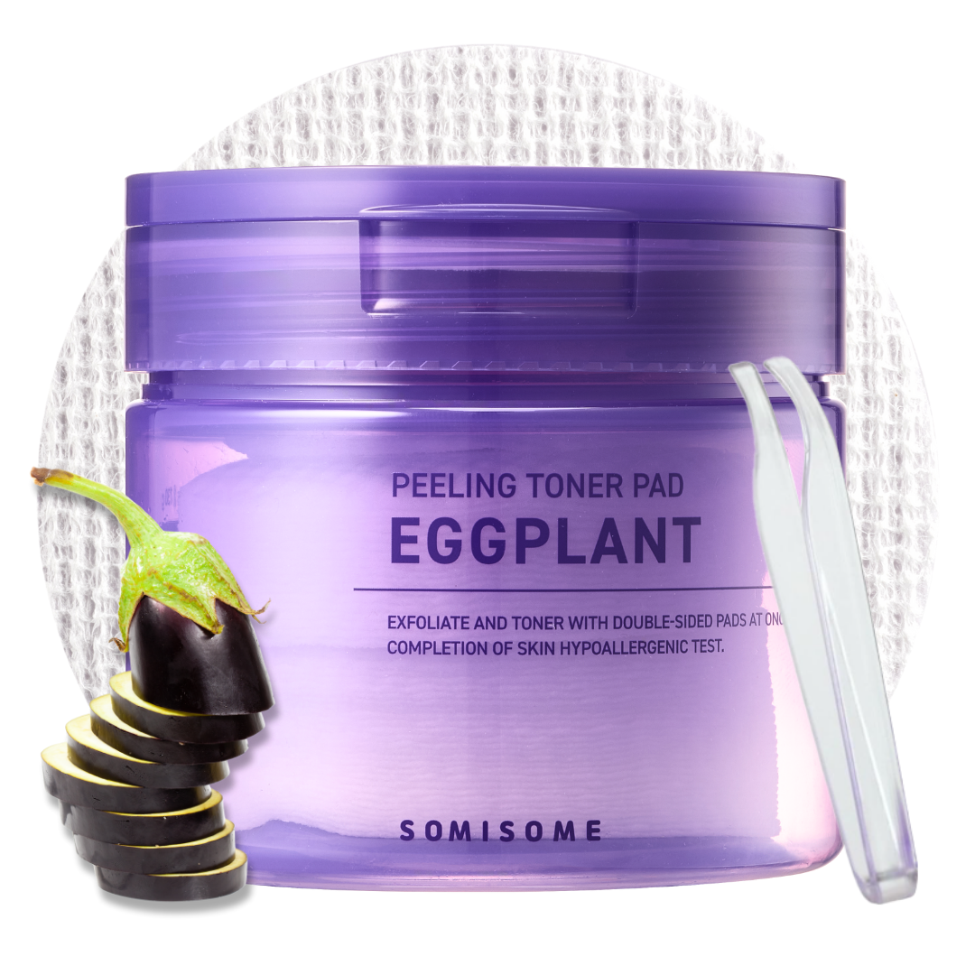 Eggplant Peeling Toner Pads 50 Pads