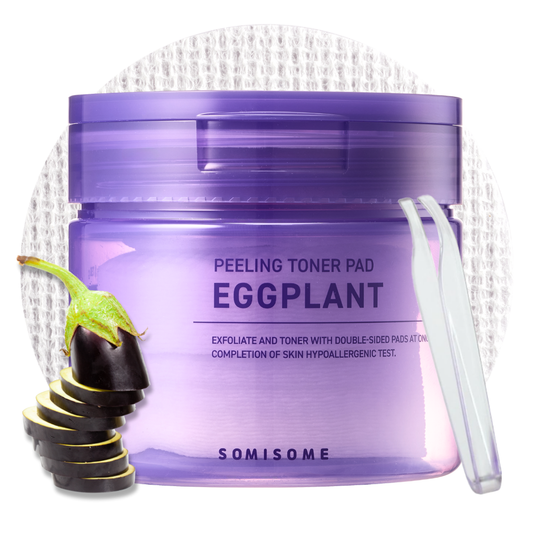 Eggplant Peeling Toner Pads 50 Pads