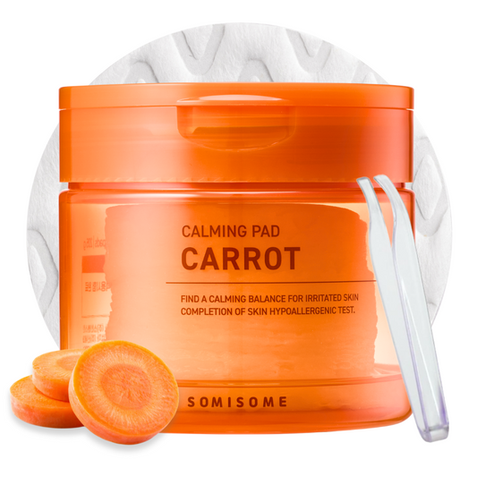 SOMISOME Carrot Calming Toner Pads 40 Pads