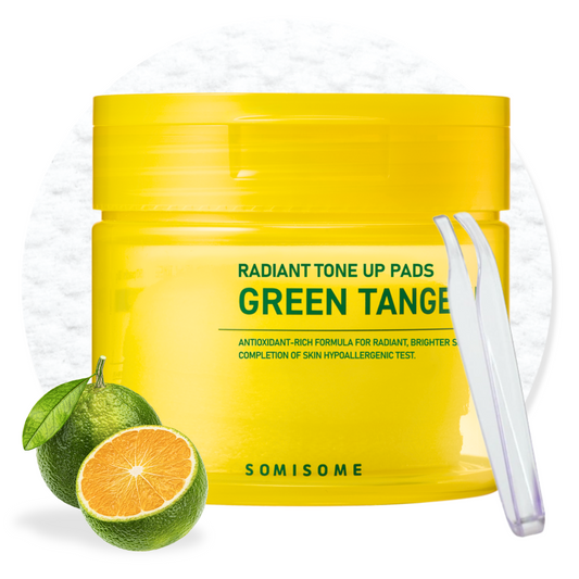 Green Tangerine Radiant Tone Up Pads 50 Pads