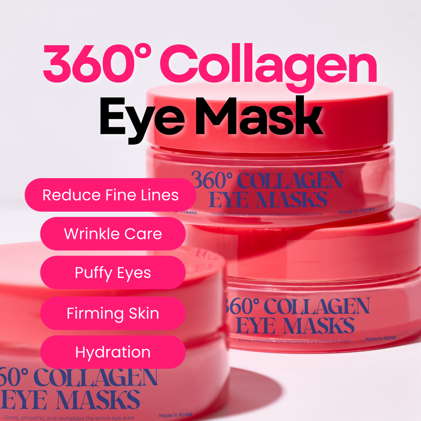 SOMISOME 360° Collagen Eye Masks 50 Masks