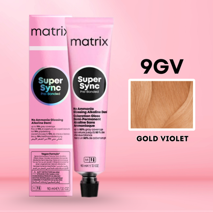 Matrix Super Sync Pre-Bonded Alkaline Demi-Permanent Hair Color
