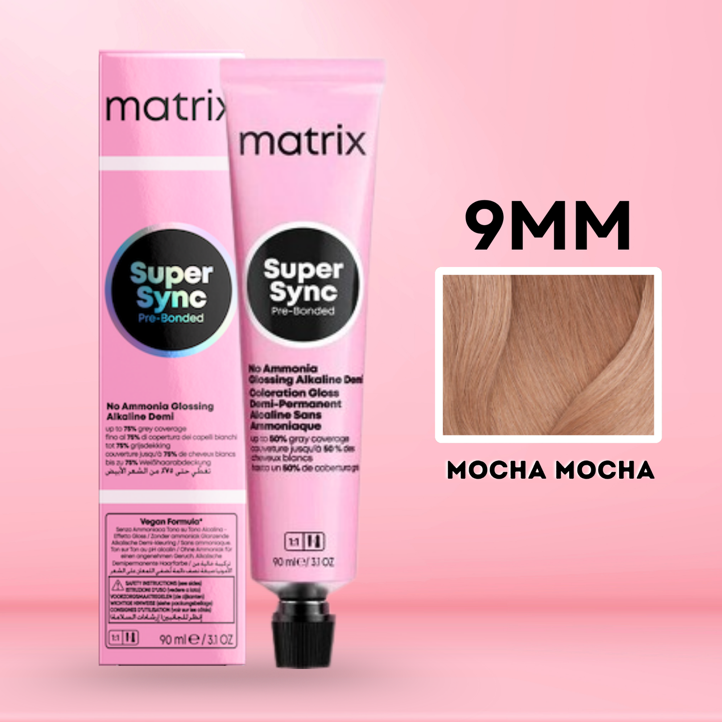 Matrix Super Sync Pre-Bonded Alkaline Demi-Permanent Hair Color