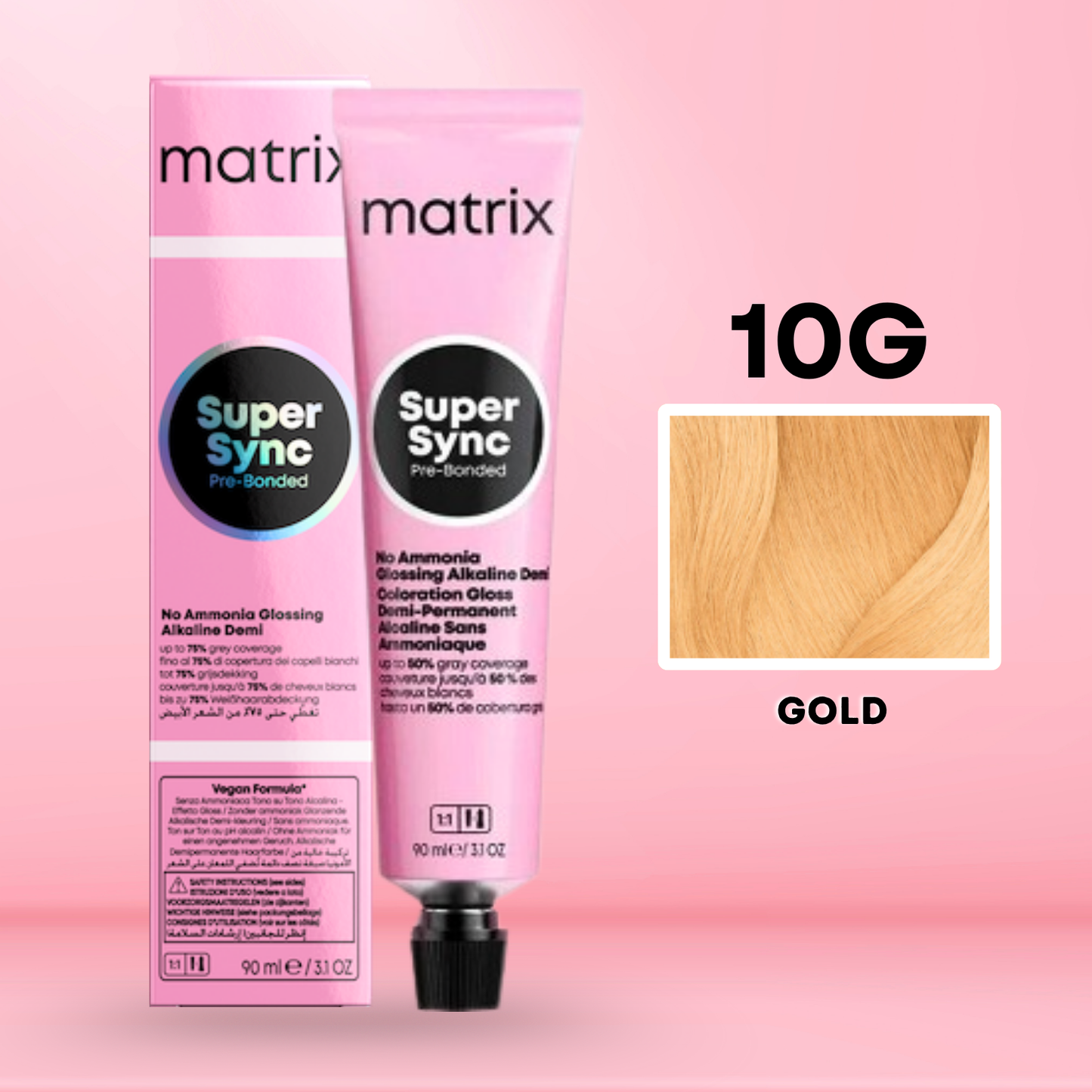 Matrix Super Sync Pre-Bonded Alkaline Demi-Permanent Hair Color