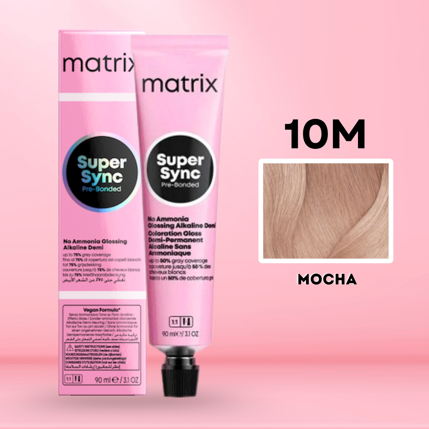 Matrix Super Sync Pre-Bonded Alkaline Demi-Permanent Hair Color