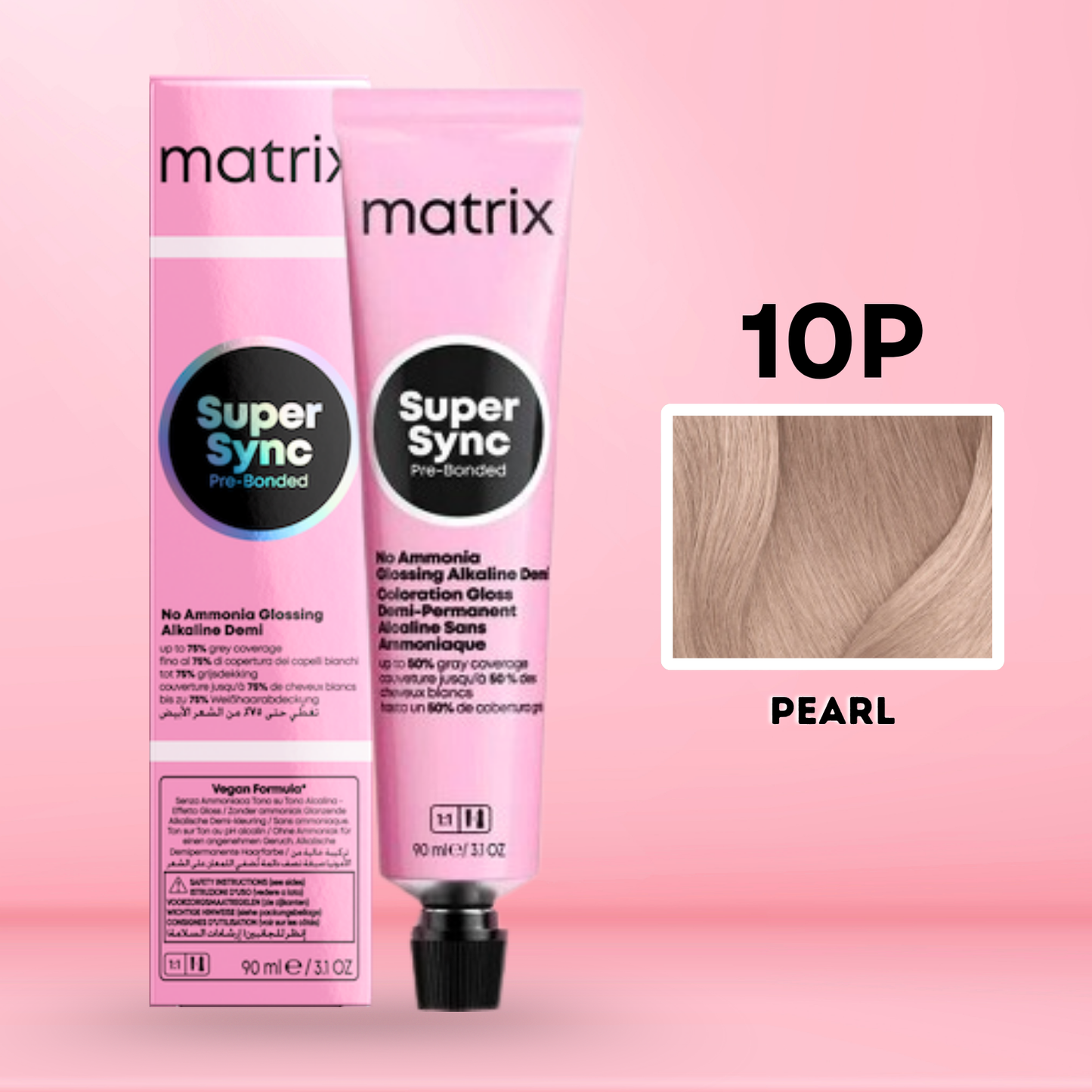 Matrix Super Sync Pre-Bonded Alkaline Demi-Permanent Hair Color