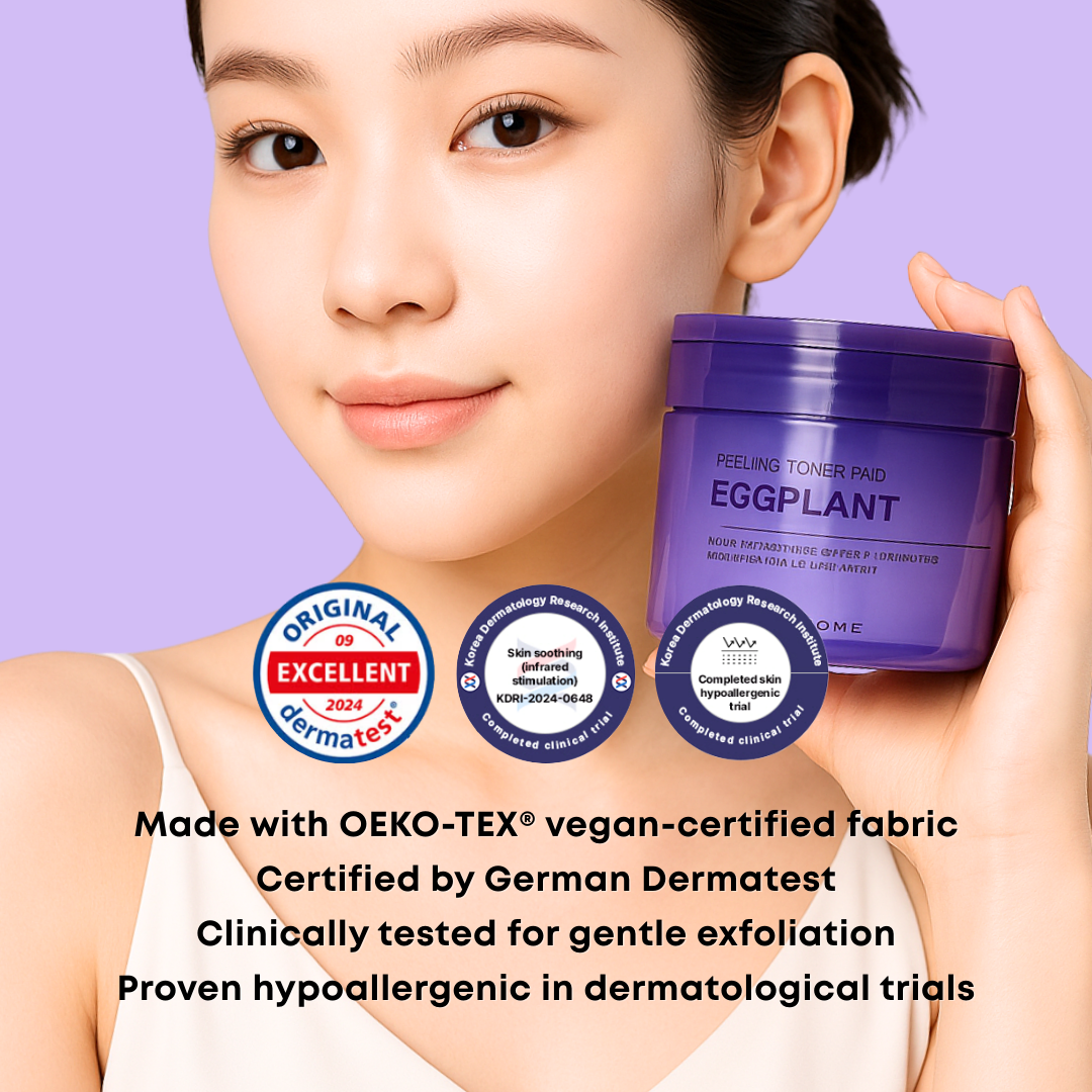 Eggplant Peeling Toner Pads 50 Pads