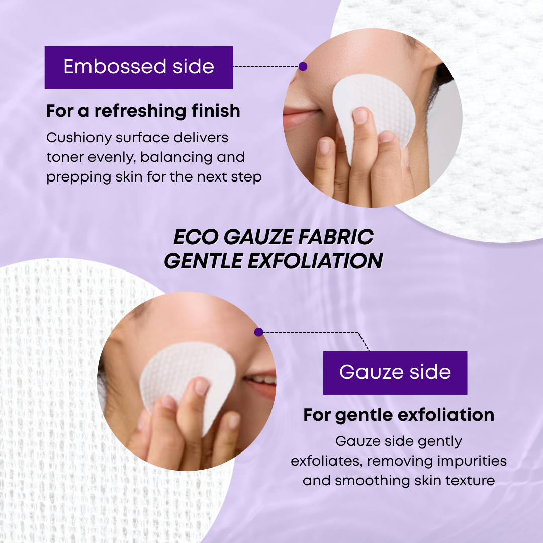 Eggplant Peeling Toner Pads 50 Pads