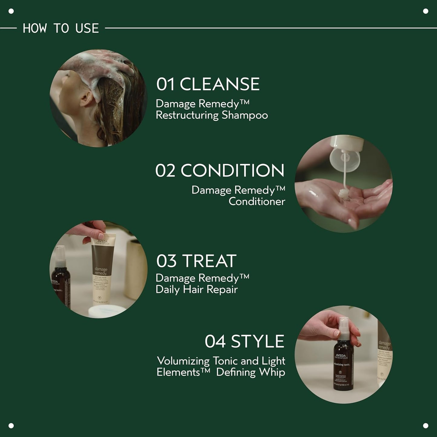 Aveda Damage Remedy Restructuring Shampoo & Conditioner Duo
