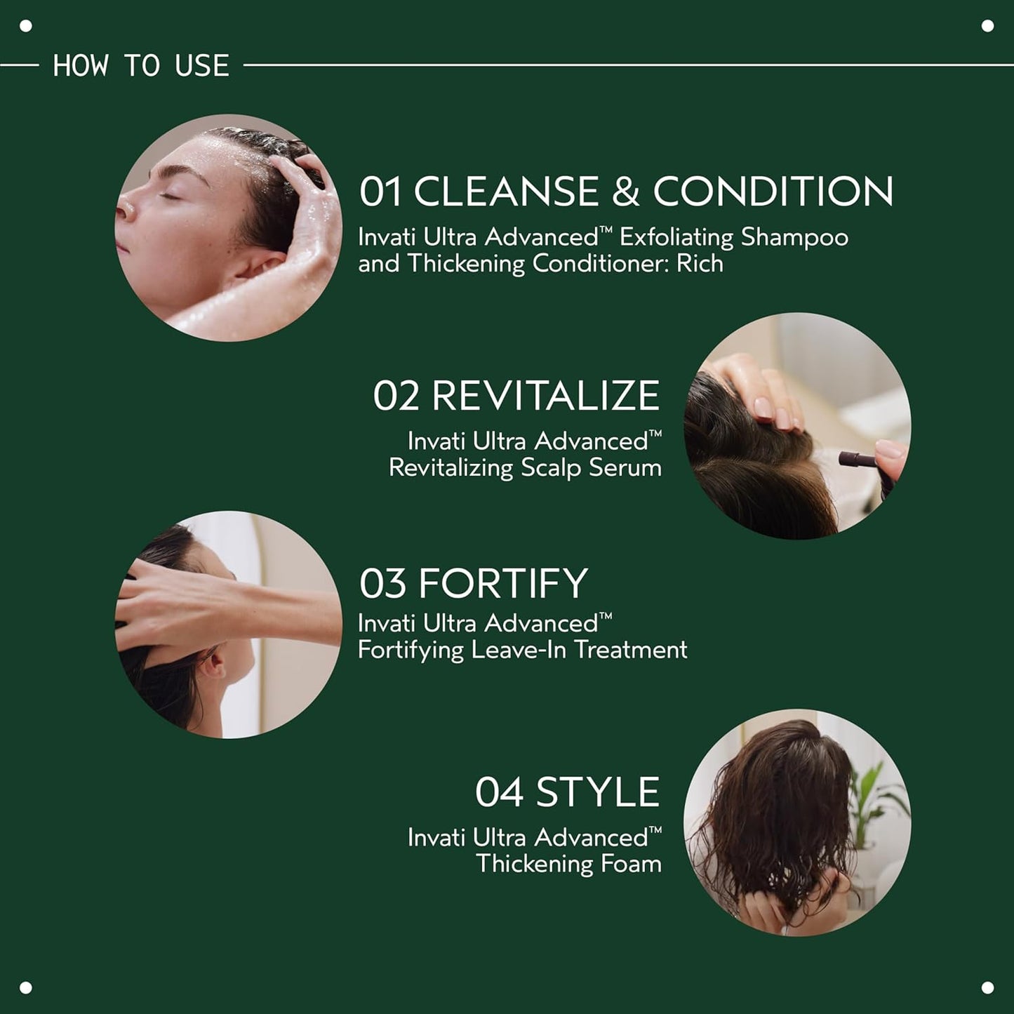 Aveda Invati Advanced Exfoliating Shampoo Rich & Thickening Conditioner Duo