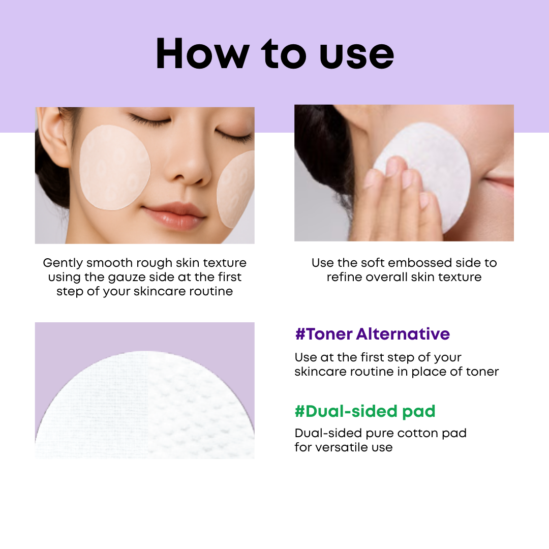 Eggplant Peeling Toner Pads 50 Pads