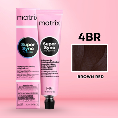 Matrix Super Sync Pre-Bonded Alkaline Demi-Permanent Hair Color