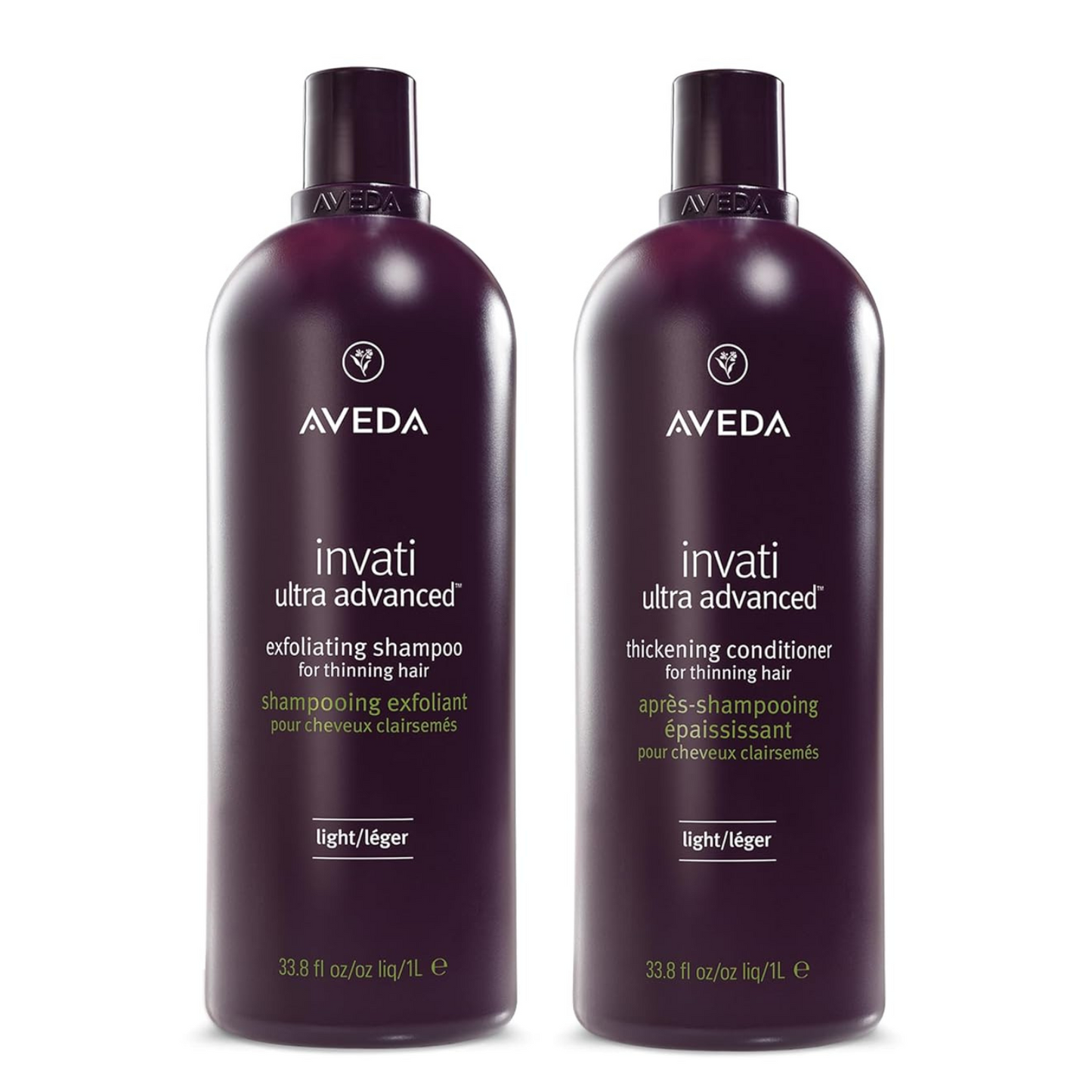 Aveda Invati Ultra Advanced Exfoliating Shampoo & Thickening Conditioner Light Duo